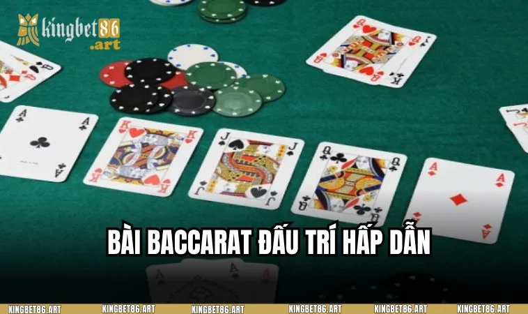 Game bài baccarat thu hút đông đảo thành viên tại KINGBET86